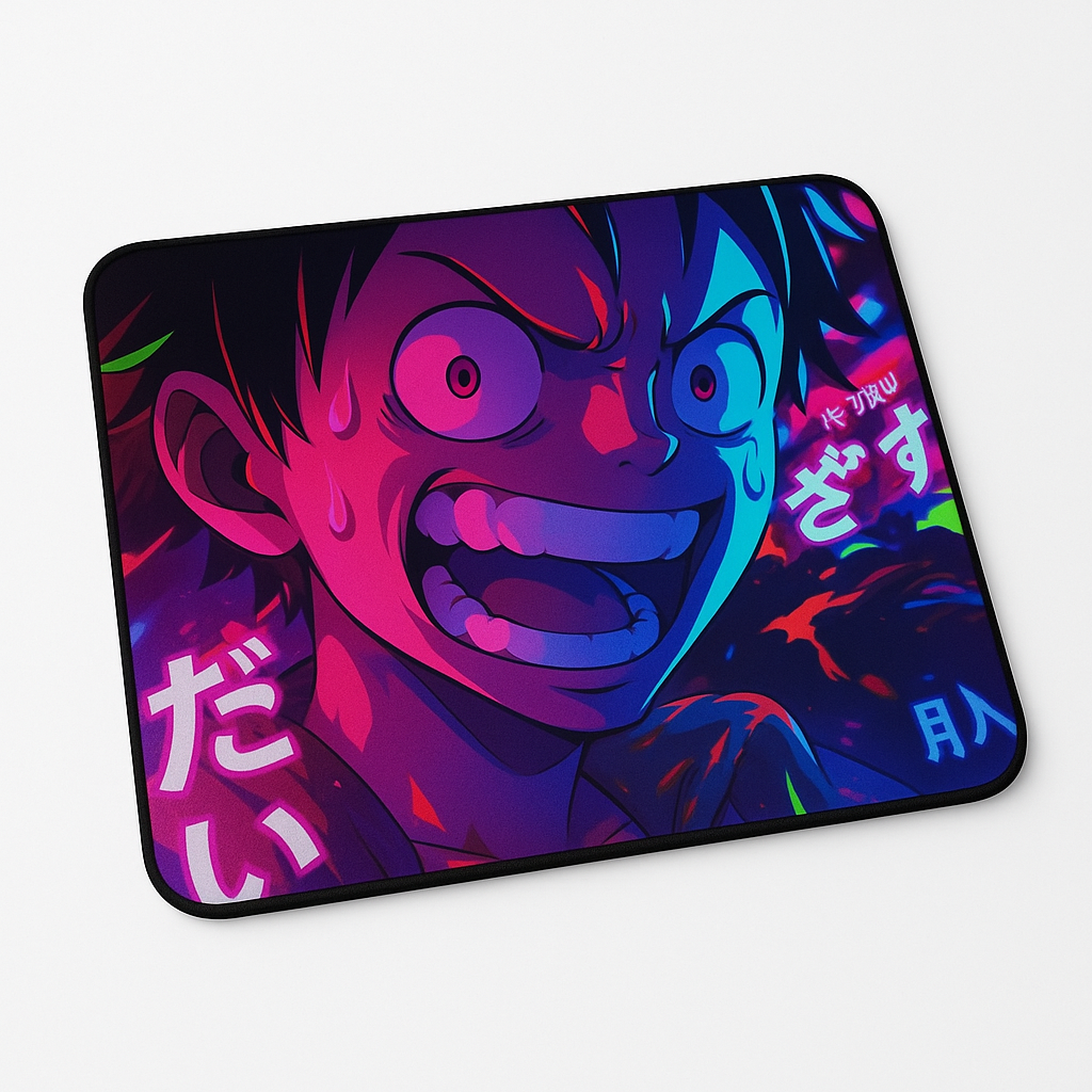 Printed Mouse Pad| Silicon Base | Anime One Piece Graphic | Available in Size - Small, Large The Case & Co