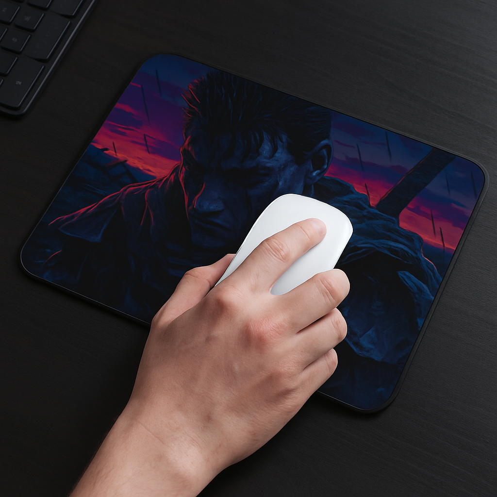 Printed Mouse Pad| Silicon Base | Gamer Graphic | Available in Size - Small, Large The Case & Co