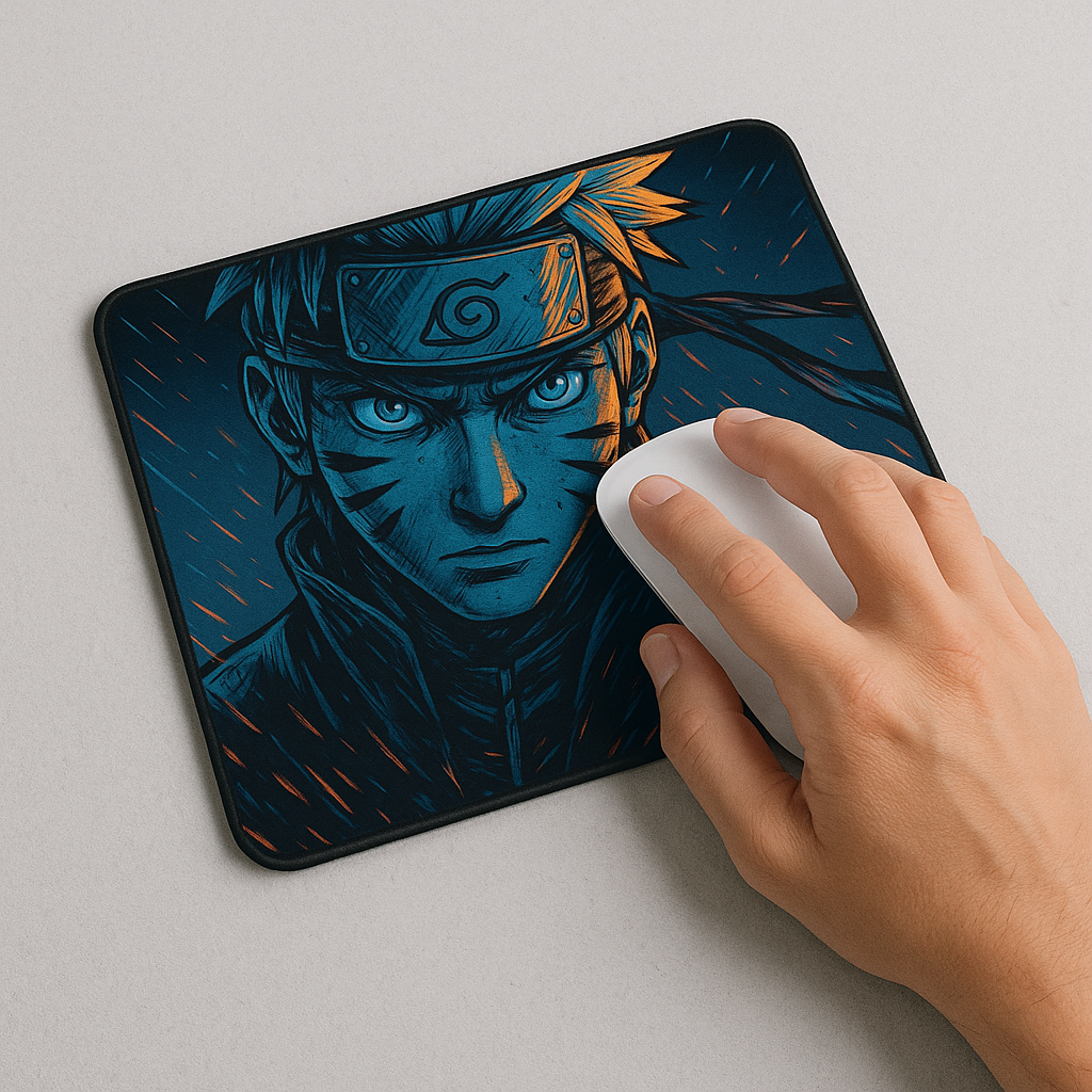 Printed Mouse Pad| Silicon Base | Naruto Anime Graphic | Available in Size - Small, Large The Case & Co