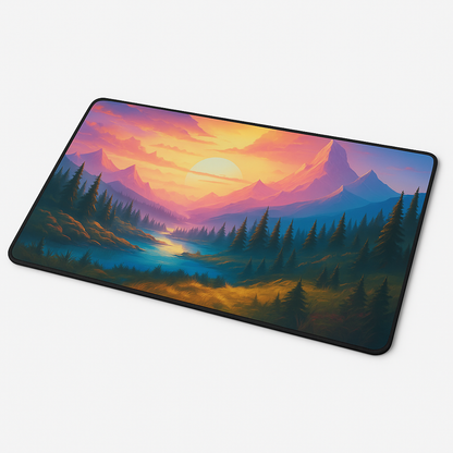 Printed Mouse Pad| Silicon Base | Scenic Beaut Graphic | Available in Size - Small, Large The Case & Co