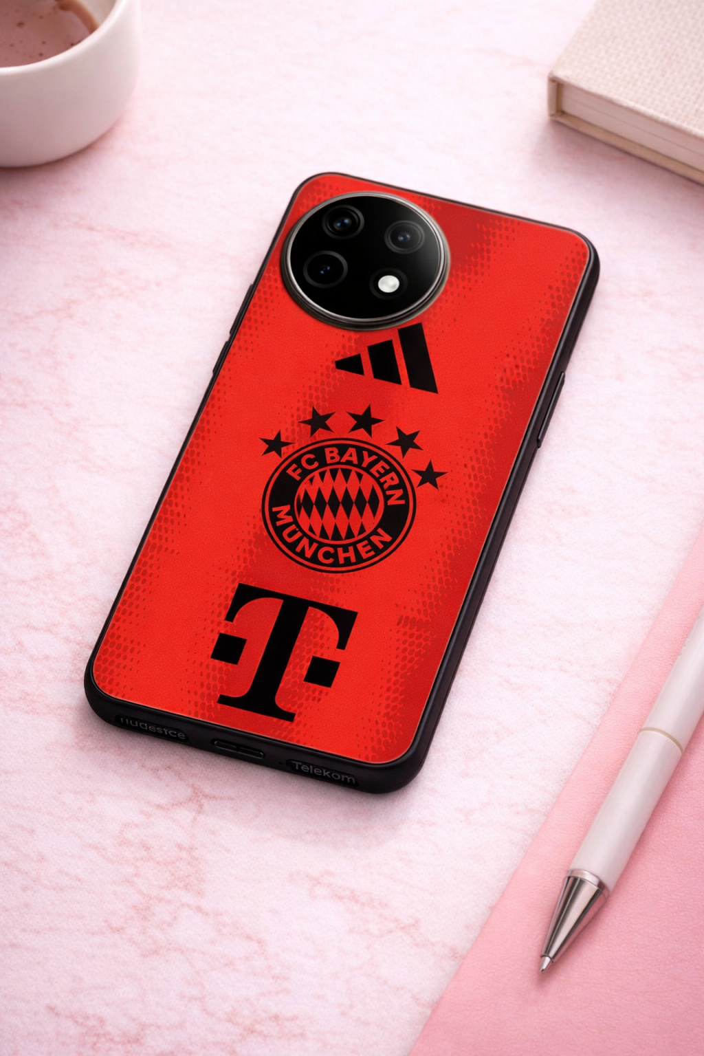 Red Armor Premium Glass Back Cover For One Plus 13, 12, 11, 10, Nord Series The Case & Co