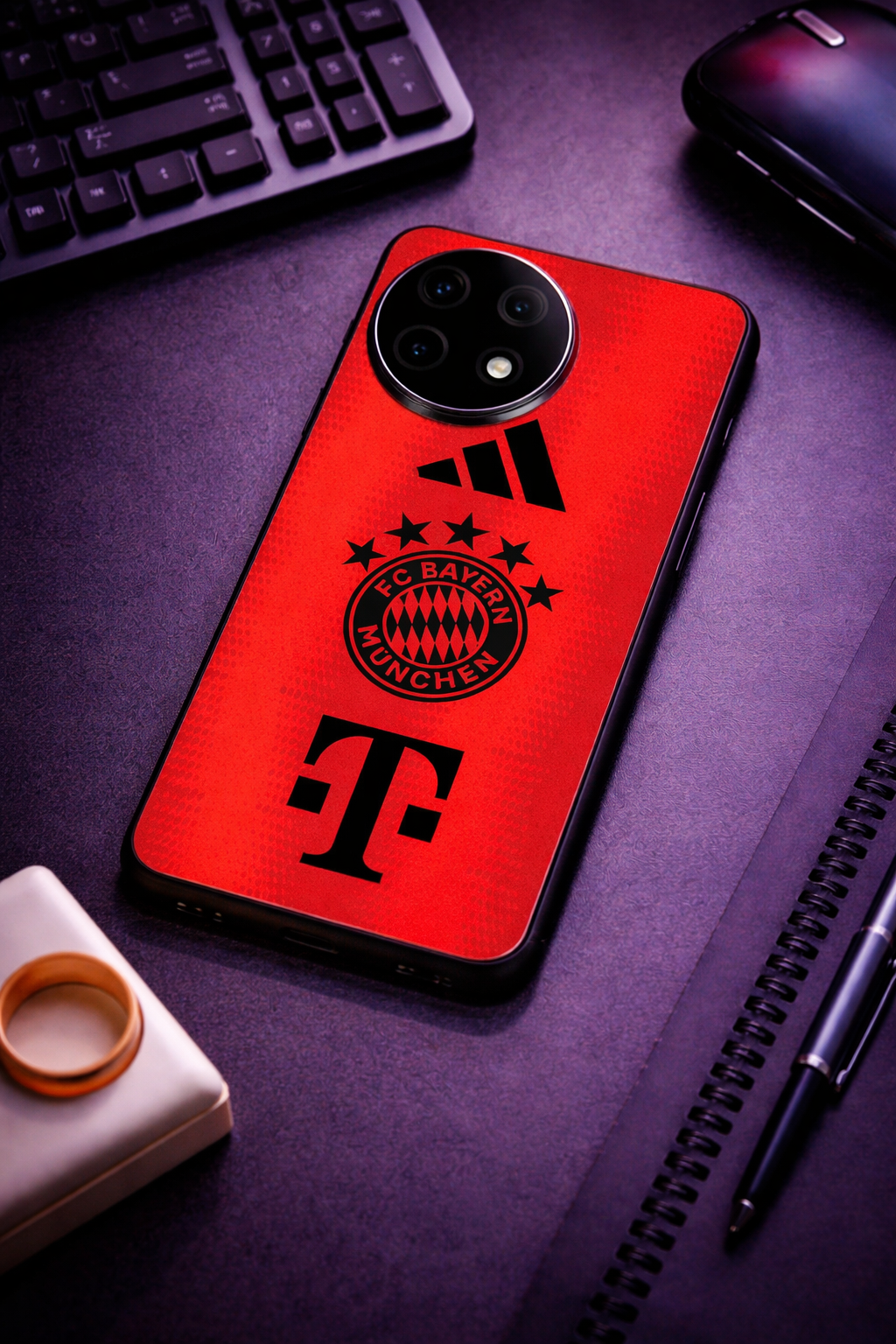 Red Armor Premium Glass Back Cover For One Plus 13, 12, 11, 10, Nord Series The Case & Co