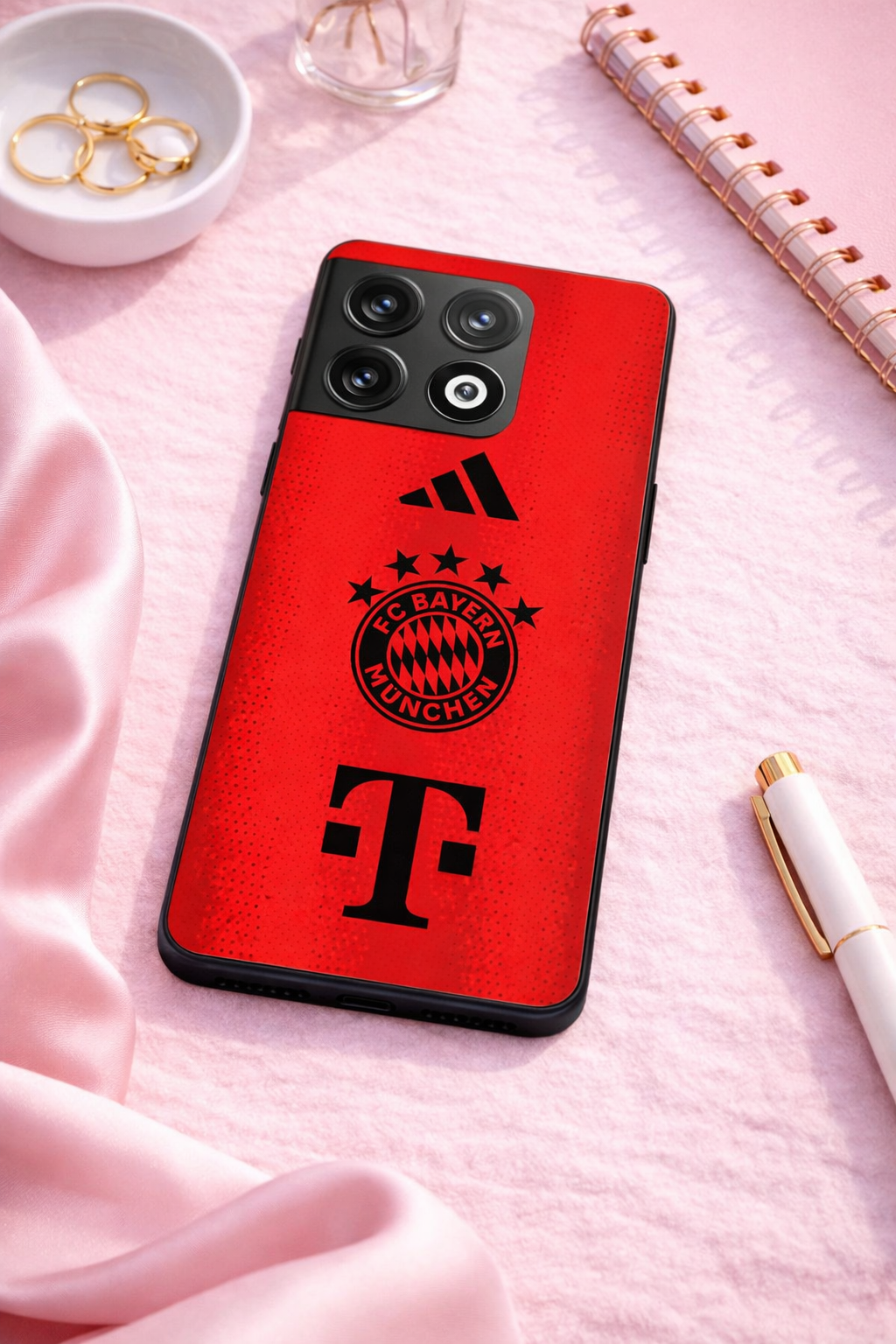 Red Armor Premium Glass Back Cover For One Plus 13, 12, 11, 10, Nord Series The Case & Co