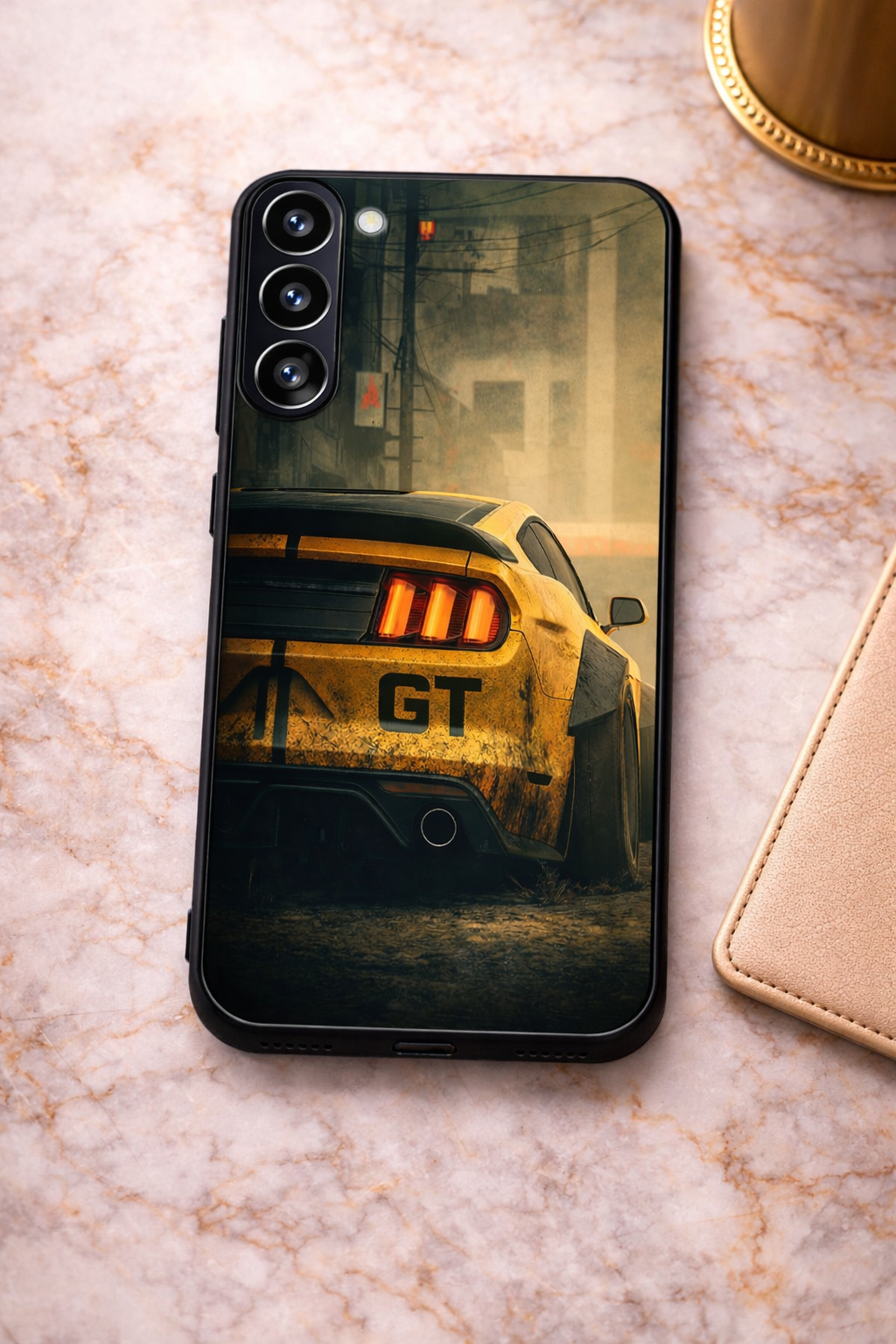 Road Kings Premium Glass Back Cover For Galaxy S, A, M & F Series The Case & Co