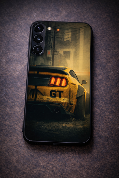 Road Kings Premium Glass Back Cover For Galaxy S, A, M & F Series The Case & Co