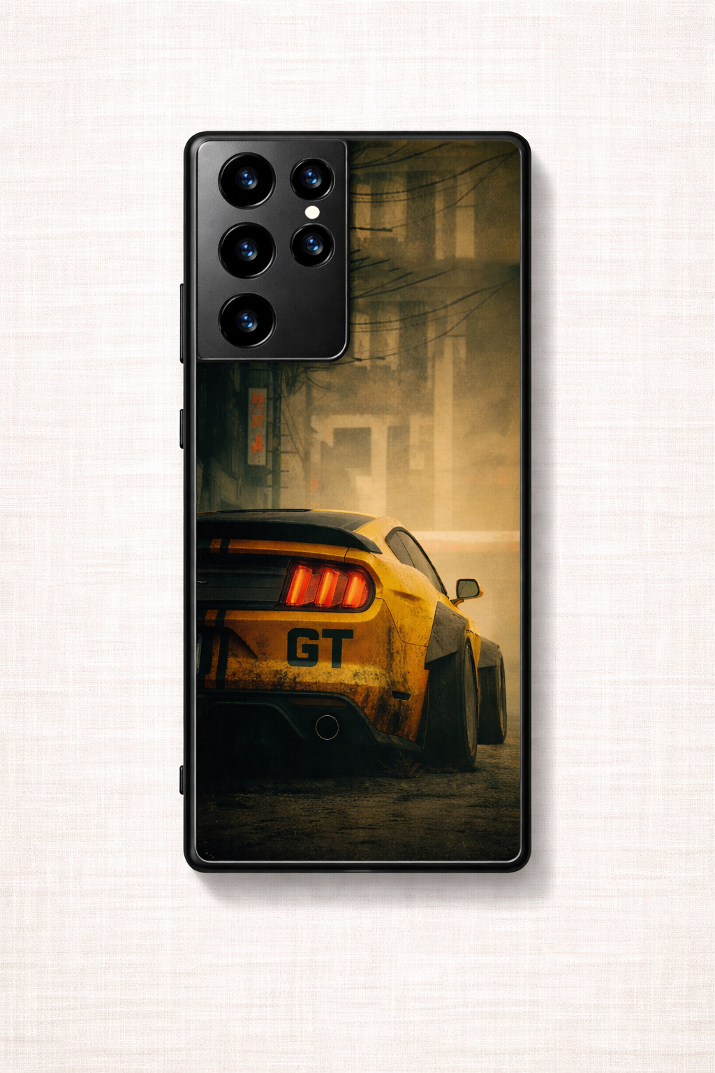 Road Kings Premium Glass Back Cover For Galaxy S, A, M & F Series The Case & Co