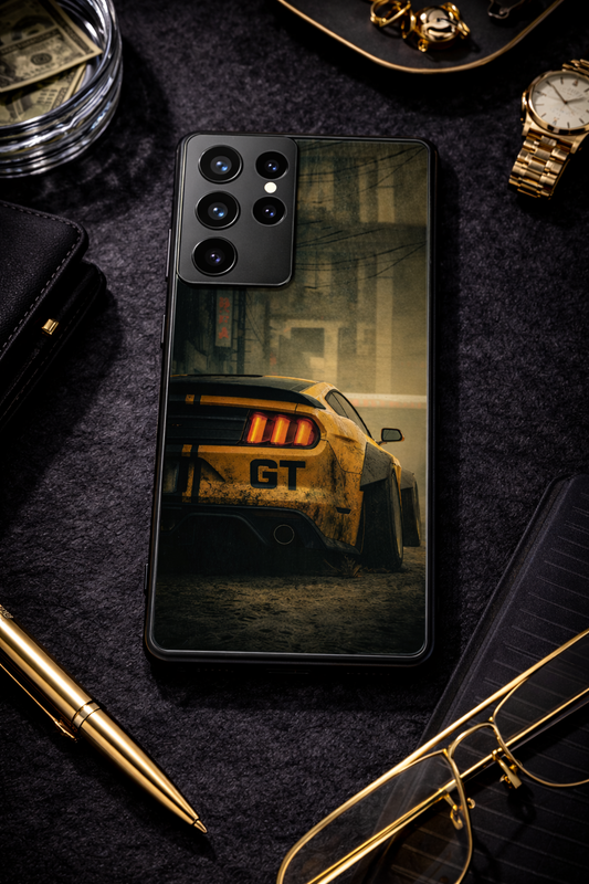 Road Kings Premium Glass Back Cover For Galaxy S, A, M & F Series The Case & Co