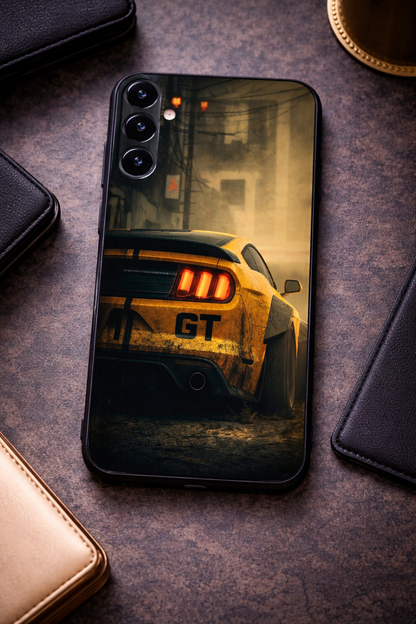 Road Kings Premium Glass Back Cover For Galaxy S, A, M & F Series The Case & Co