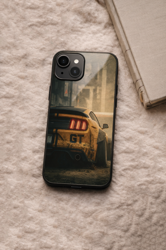 Road Kings Premium Glass Back Cover For iPhone 11,12,13,14,15,16,17 Models The Case & Co