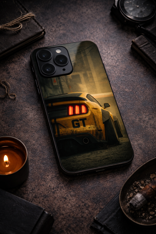 Road Kings Premium Glass Back Cover For iPhone 11,12,13,14,15,16,17 Models The Case & Co