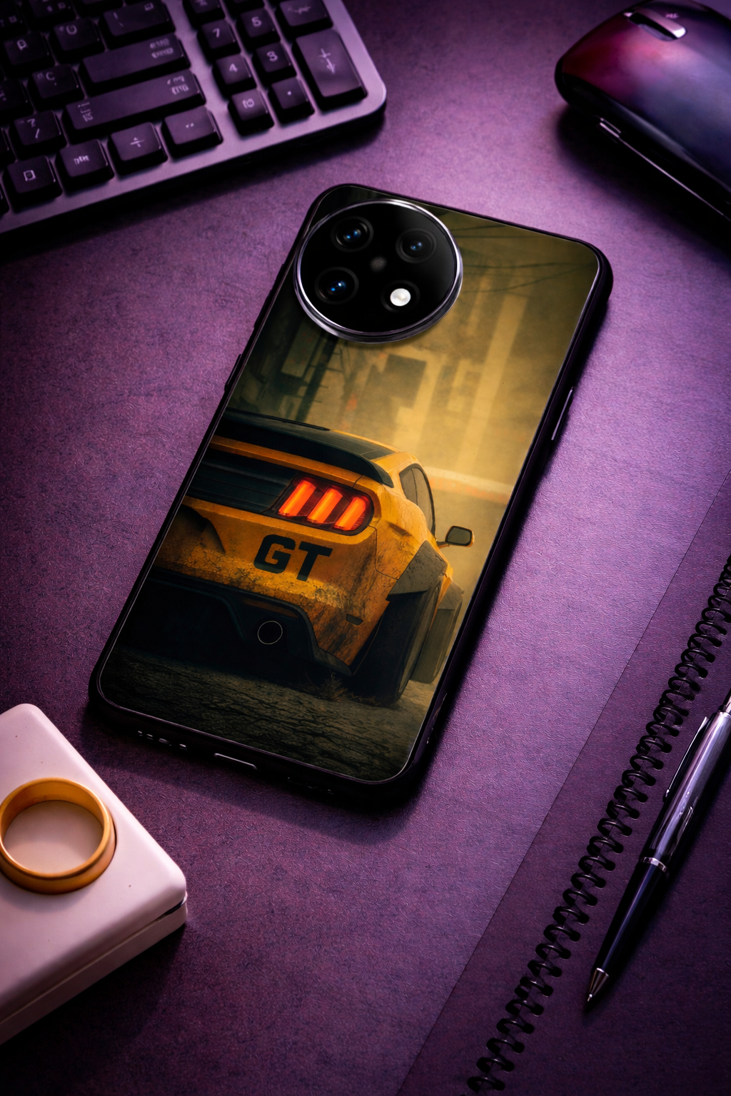 Road Kings Premium Glass Back Cover For One Plus 13, 12, 11, 10, Nord Series The Case & Co