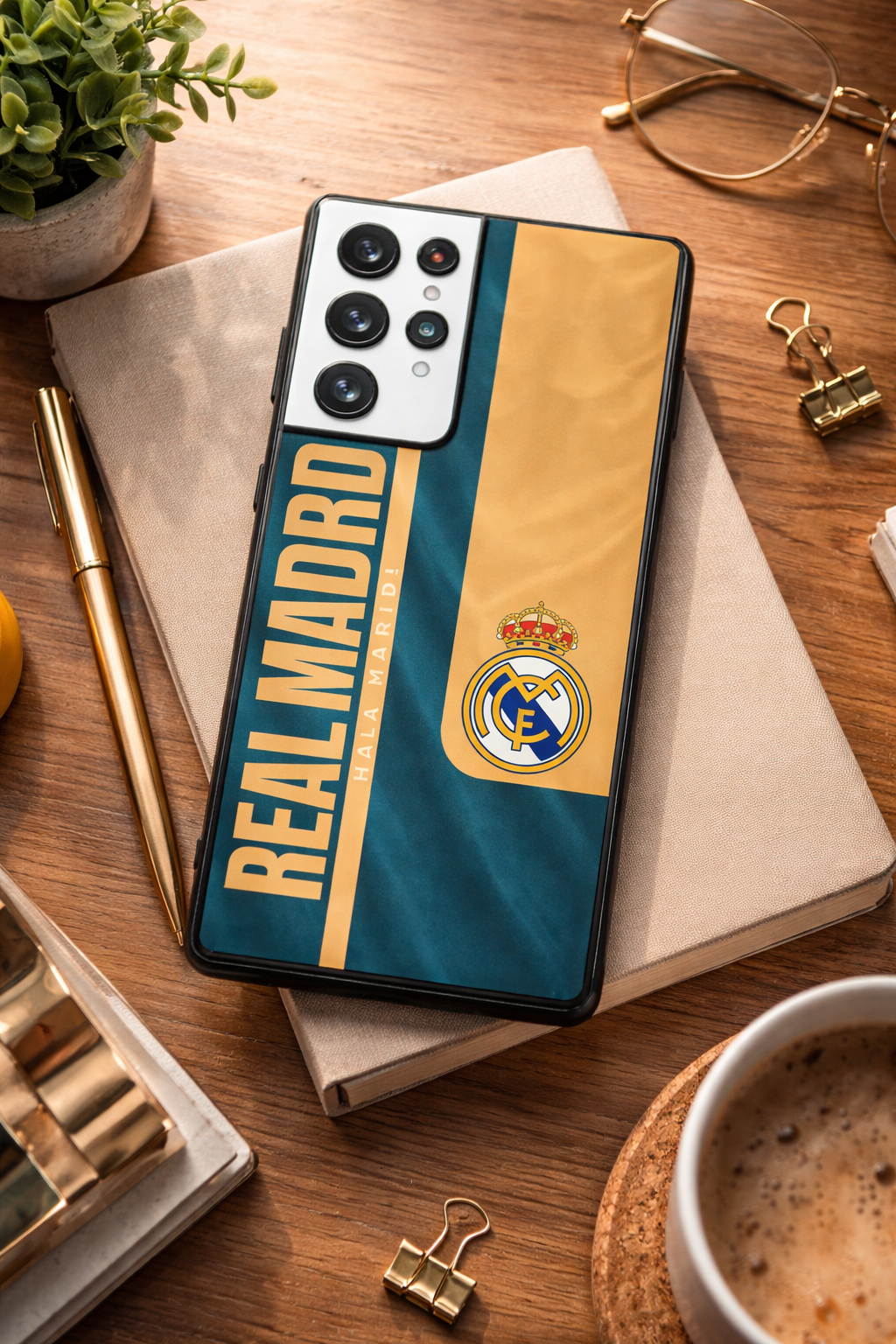 Royal Legacy Premium Glass Back Cover For Galaxy S, A, M & F Series The Case & Co