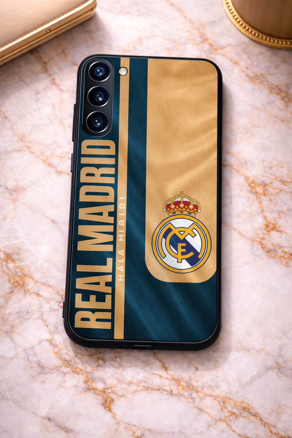 Royal Legacy Premium Glass Back Cover For Galaxy S, A, M & F Series The Case & Co