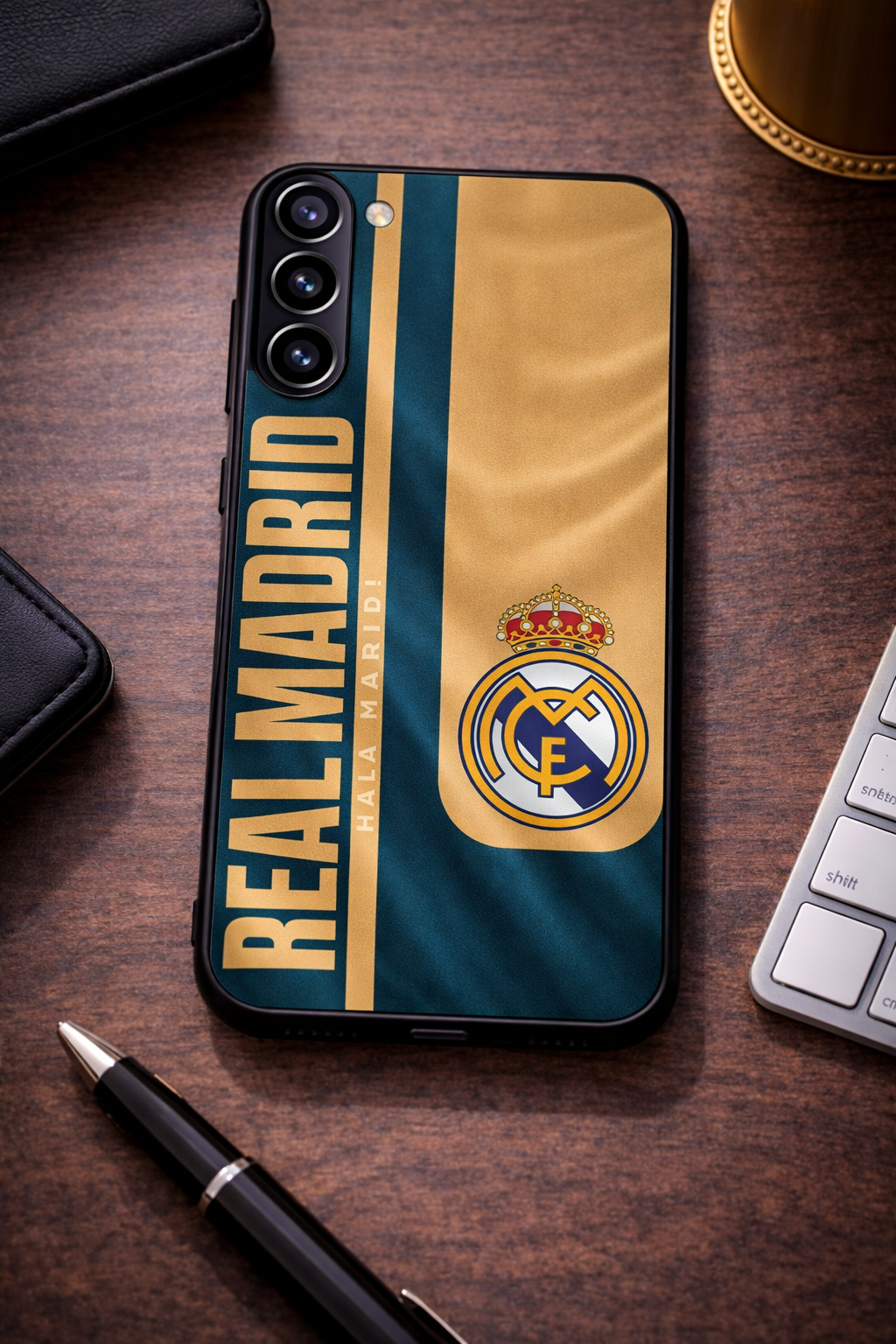 Royal Legacy Premium Glass Back Cover For Galaxy S, A, M & F Series The Case & Co