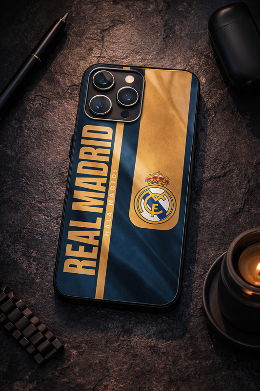 Royal Legacy Premium Glass Back Cover For iPhone 11,12,13,14,15,16,17 Models The Case & Co