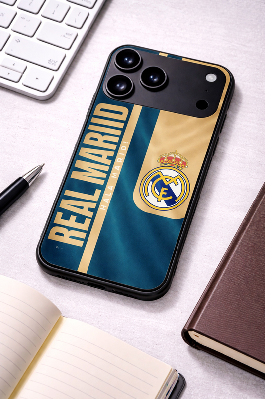 Royal Legacy Premium Glass Back Cover For iPhone 11,12,13,14,15,16,17 Models The Case & Co