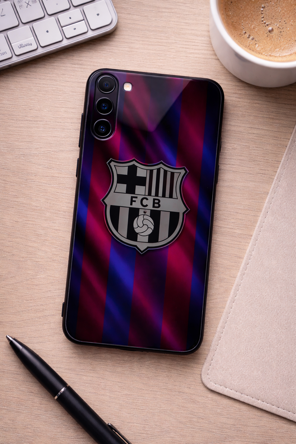 Royal Rivalry Premium Glass Back Cover For Galaxy S, A, M & F Series The Case & Co