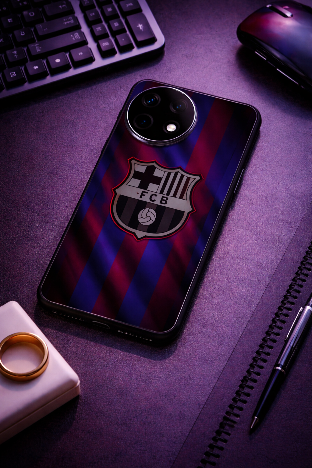 Royal Rivalry Premium Glass Back Cover For One Plus 13, 12, 11, 10, Nord Series The Case & Co