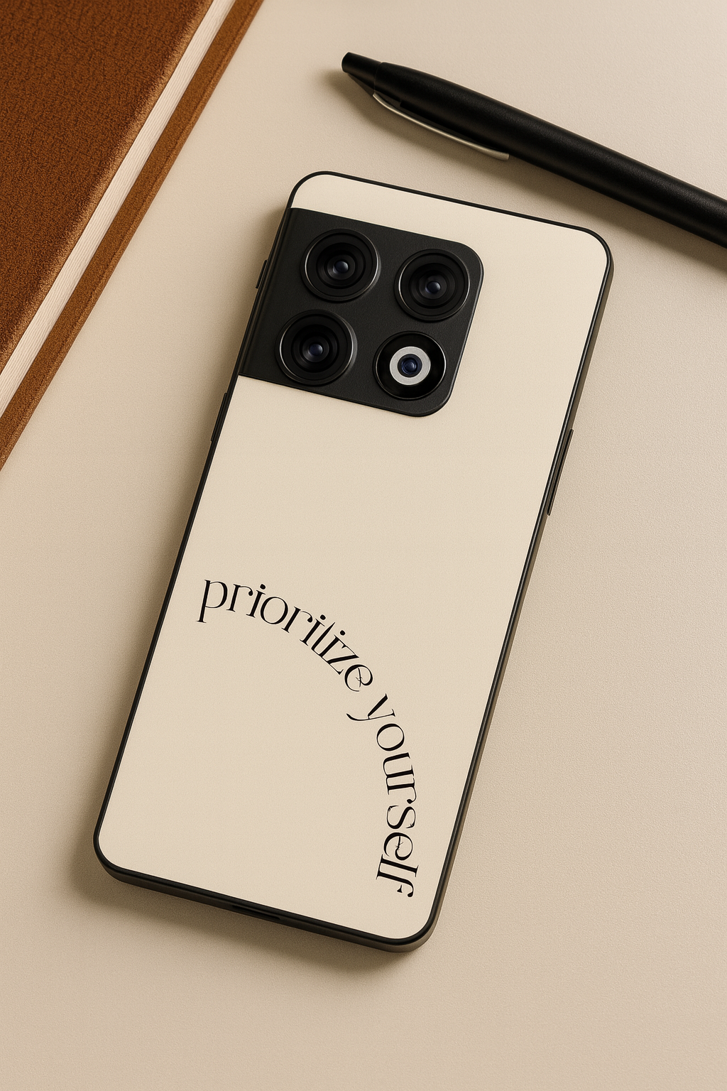 Self First Glass Back Cover For One Plus 13, 12, 11, 10, Nord Series The Case & Co