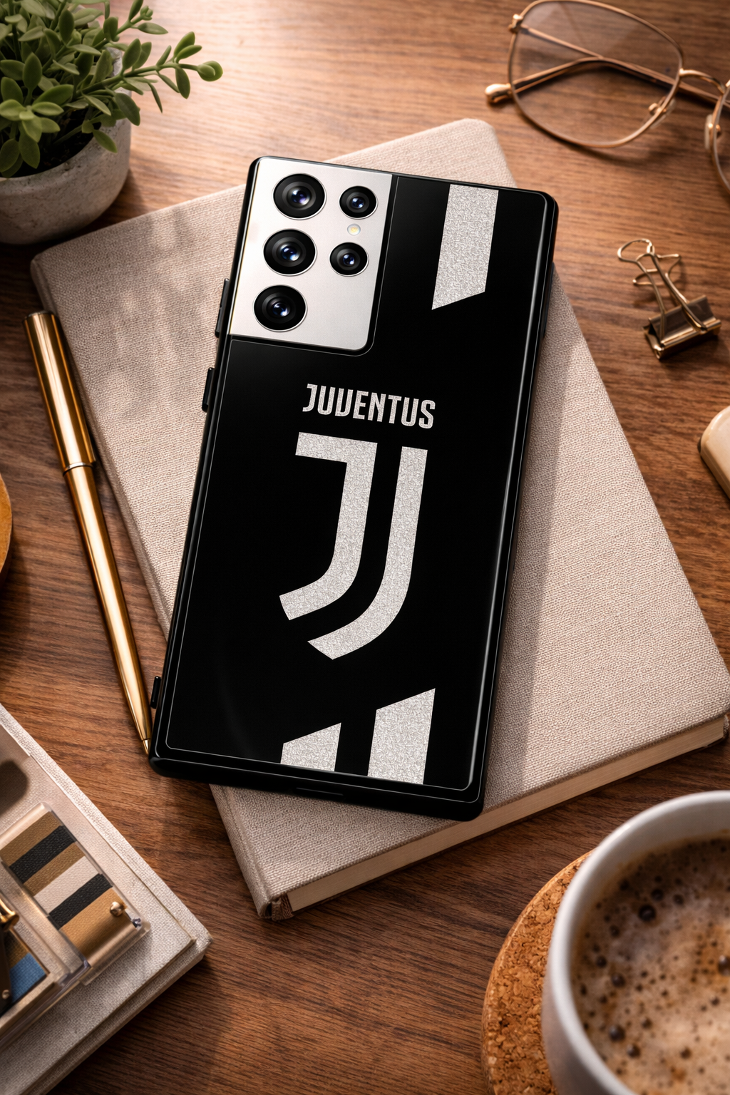 Shadow Legacy Premium Glass Back Cover For Galaxy S, A, M & F Series The Case & Co