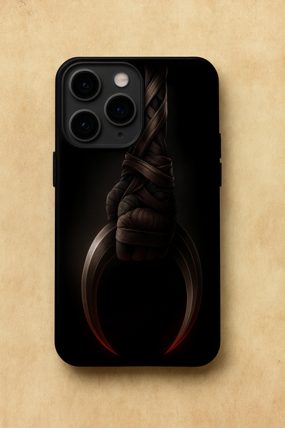 Shadowfang Premium Glass Back Cover For iPhone 11,12,13,14,15,16,17 Models The Case & Co