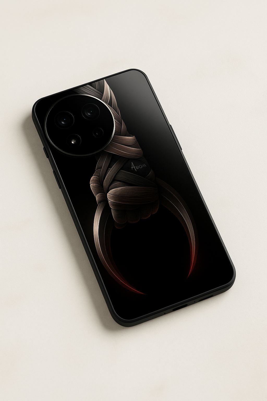 Shadowfang Premium Glass Back Cover For One Plus 13, 12, 11, 10, Nord Series The Case & Co