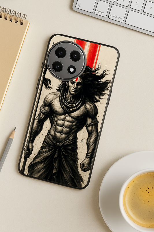 Shivraaj Premium Glass Back Cover For One Plus 13, 12, 11, 10, Nord Series The Case & Co