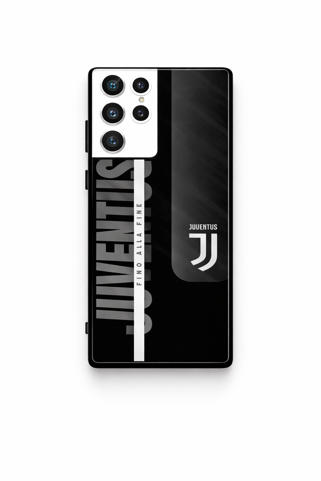 Silent Authority Premium Glass Back Cover For Galaxy S, A, M & F Series The Case & Co