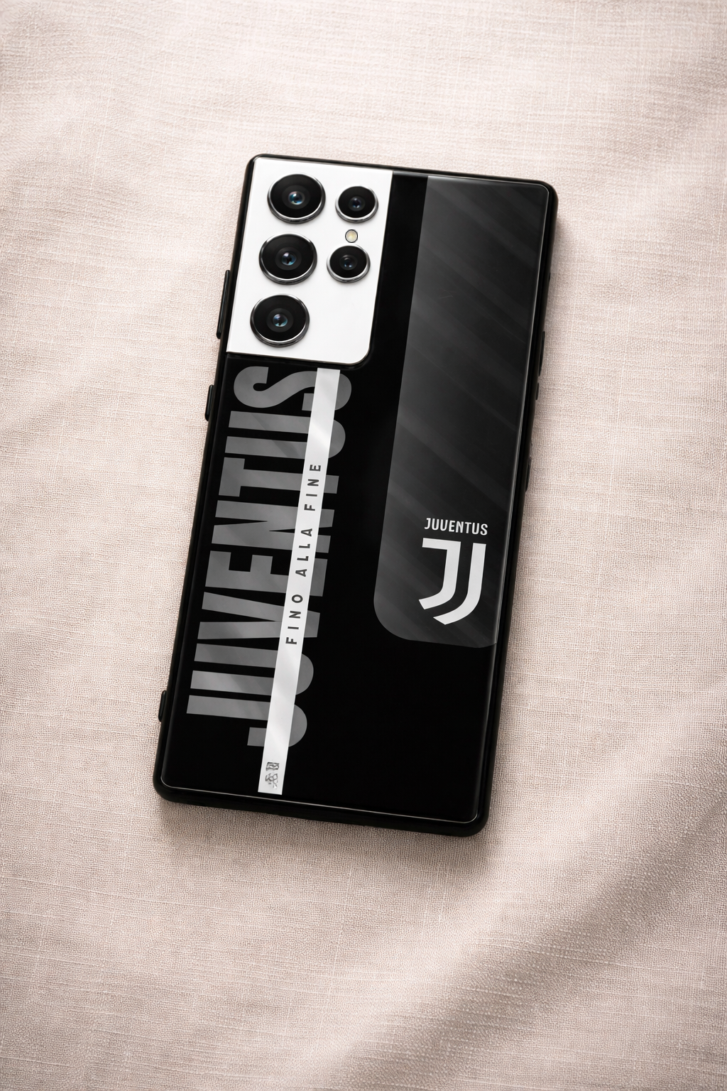 Silent Authority Premium Glass Back Cover For Galaxy S, A, M & F Series The Case & Co