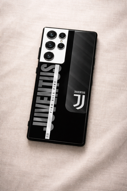 Silent Authority Premium Glass Back Cover For Galaxy S, A, M & F Series The Case & Co