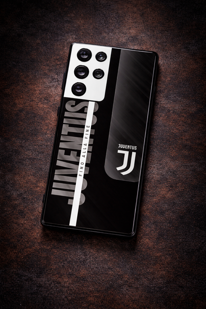 Silent Authority Premium Glass Back Cover For Galaxy S, A, M & F Series The Case & Co