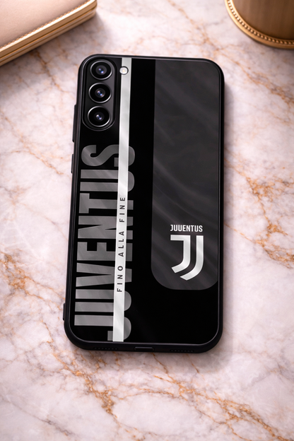 Silent Authority Premium Glass Back Cover For Galaxy S, A, M & F Series The Case & Co