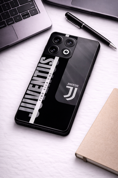 Silent Authority Premium Glass Back Cover For One Plus 13, 12, 11, 10, Nord Series The Case & Co