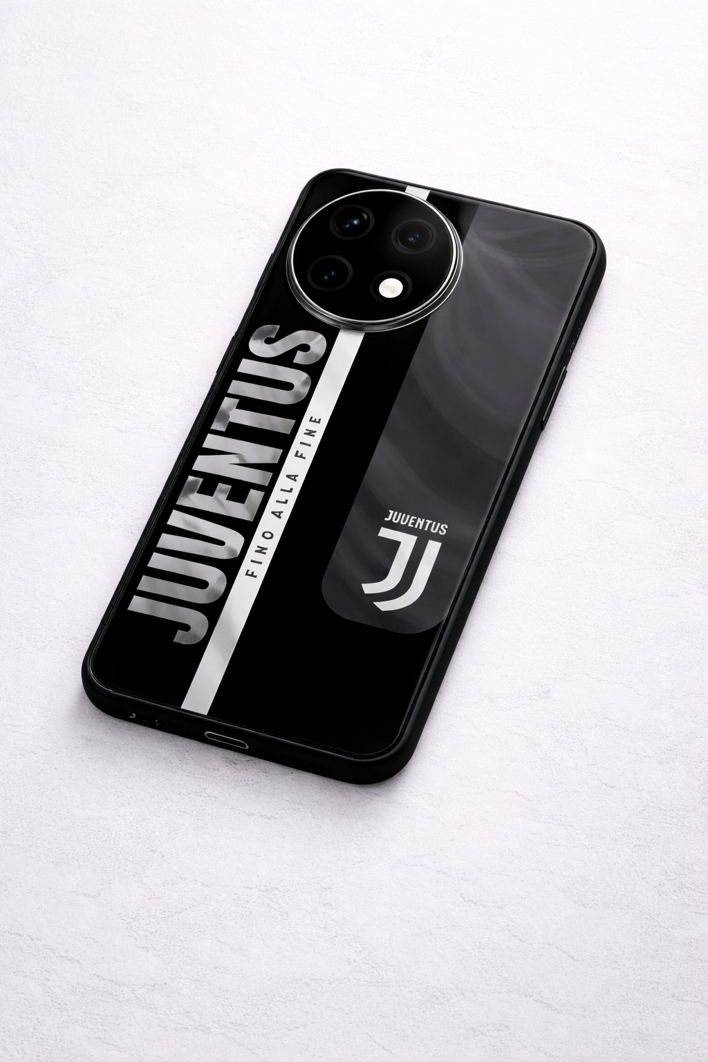 Silent Authority Premium Glass Back Cover For One Plus 13, 12, 11, 10, Nord Series The Case & Co