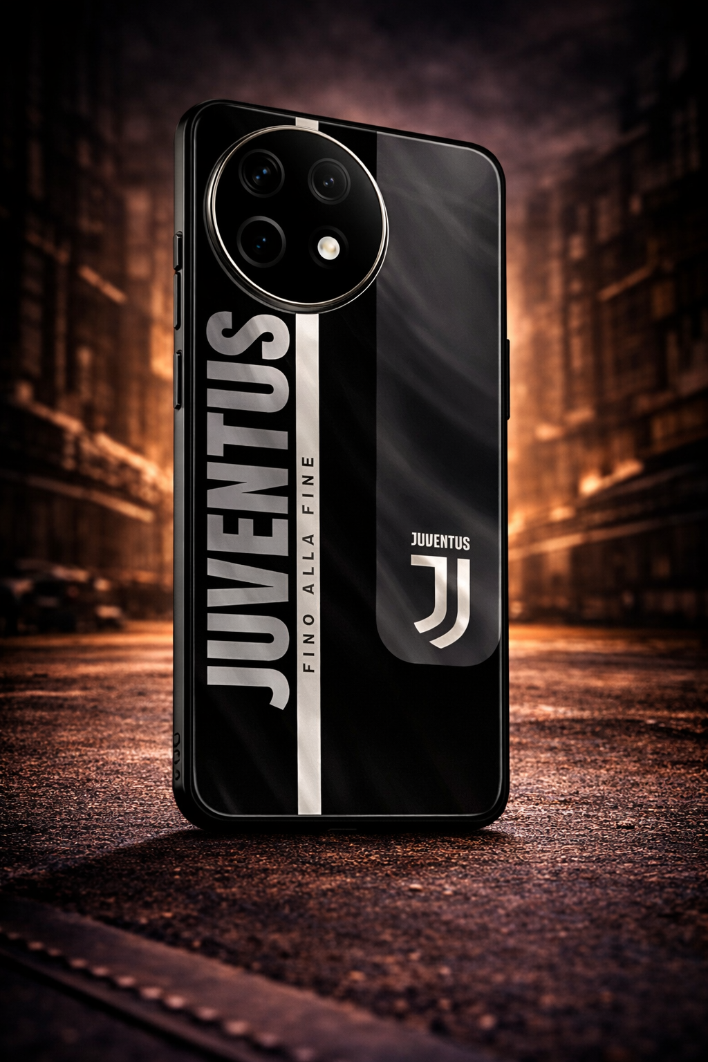 Silent Authority Premium Glass Back Cover For One Plus 13, 12, 11, 10, Nord Series The Case & Co