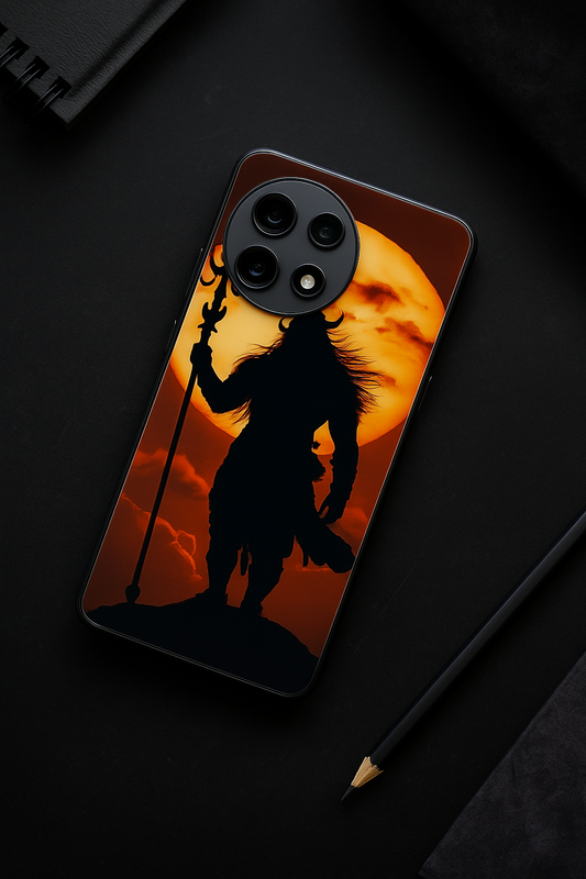 Soul of Kailash Premium Glass Back Cover For One Plus 13, 12, 11, 10, Nord Series The Case & Co