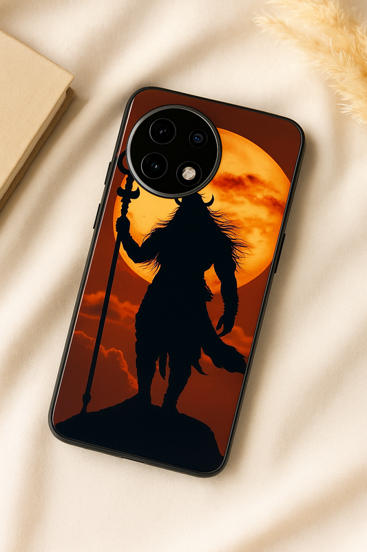 Soul of Kailash Premium Glass Back Cover For One Plus 13, 12, 11, 10, Nord Series The Case & Co