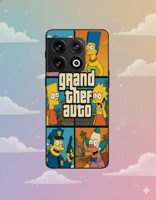 Springfield Auto Glass Back Cover For One Plus 13, 12, 11, 10, Nord Series The Case & Co