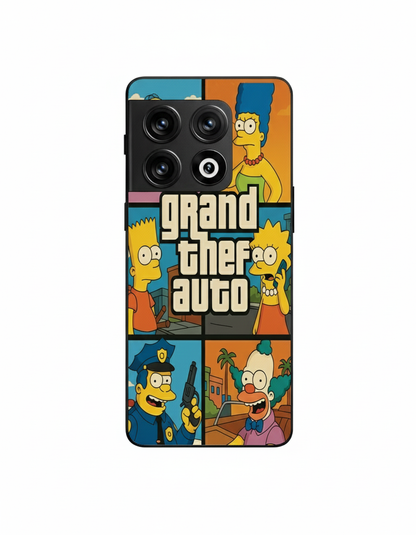 Springfield Auto Glass Back Cover For One Plus 13, 12, 11, 10, Nord Series The Case & Co