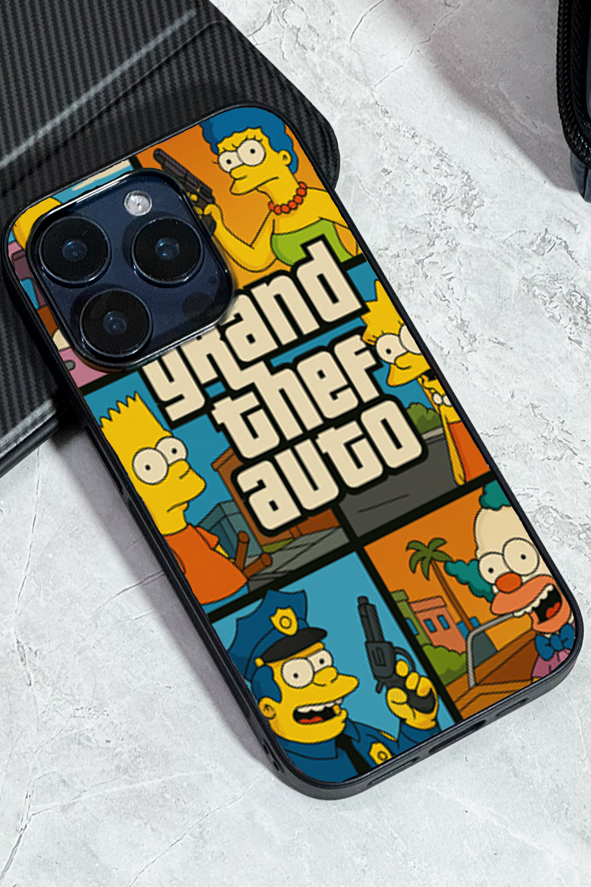 Springfield Auto Premium Glass Back Cover For iPhone 11,12,13,14,15,16,17 Models The Case & Co