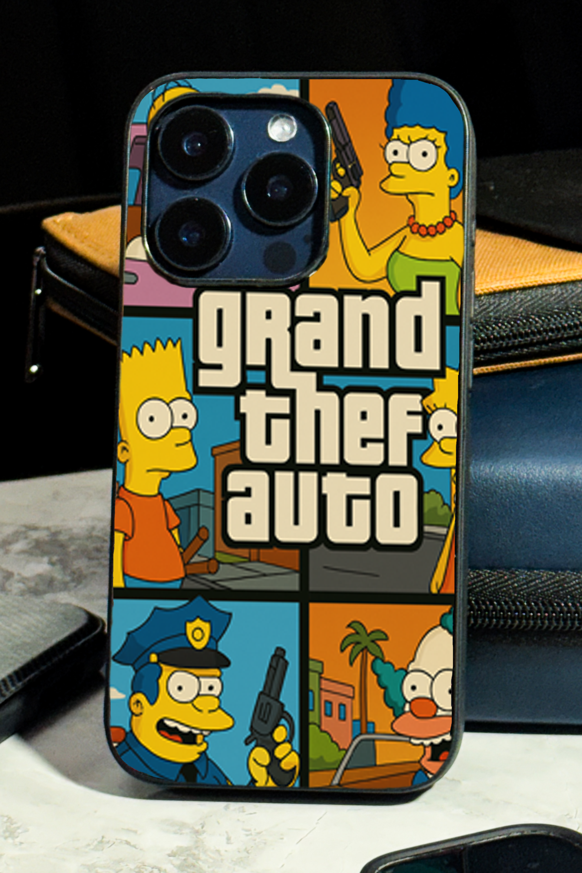 Springfield Auto Premium Glass Back Cover For iPhone 11,12,13,14,15,16,17 Models The Case & Co