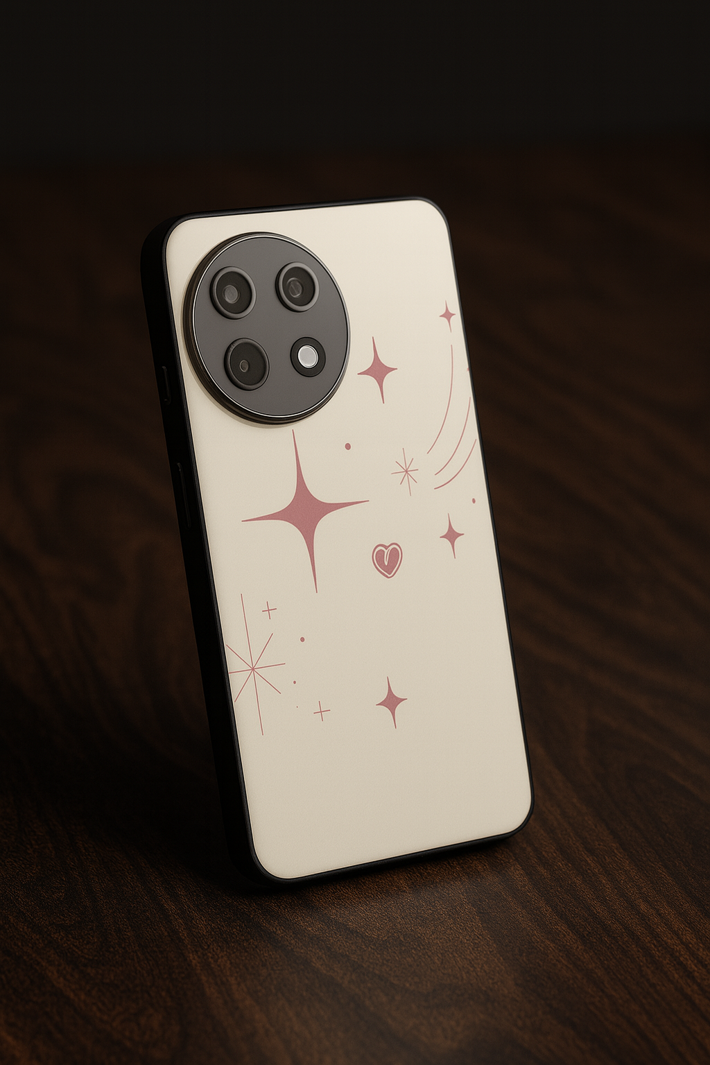 Starry Bliss Premium Glass Back Cover For One Plus 13, 12, 11, 10, Nord Series The Case & Co