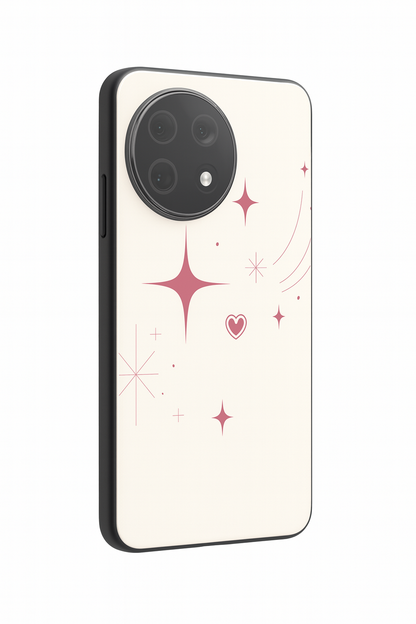 Starry Bliss Premium Glass Back Cover For One Plus 13, 12, 11, 10, Nord Series The Case & Co