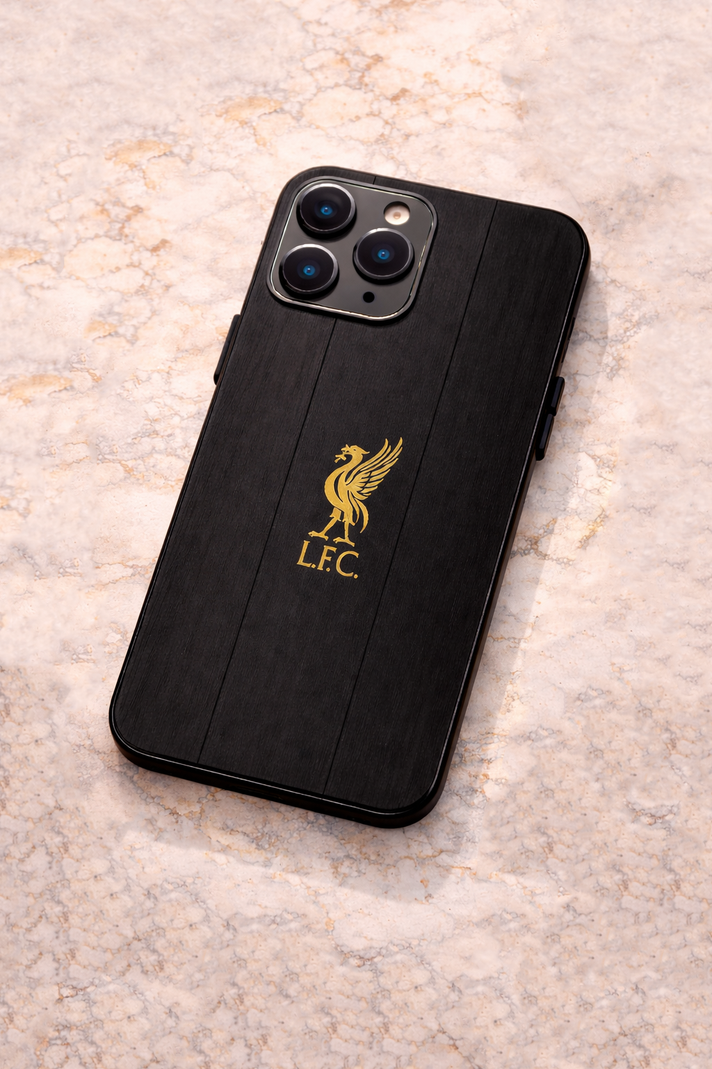 The Kop Noir Premium Glass Back Cover For iPhone 11,12,13,14,15,16,17 Models The Case & Co