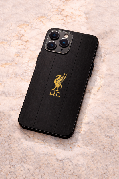 The Kop Noir Premium Glass Back Cover For iPhone 11,12,13,14,15,16,17 Models The Case & Co