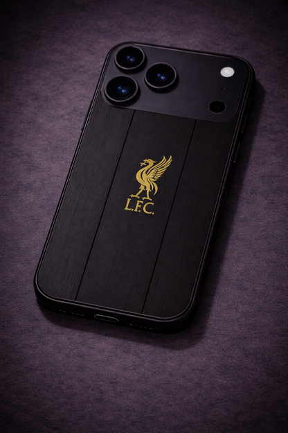 The Kop Noir Premium Glass Back Cover For iPhone 11,12,13,14,15,16,17 Models The Case & Co