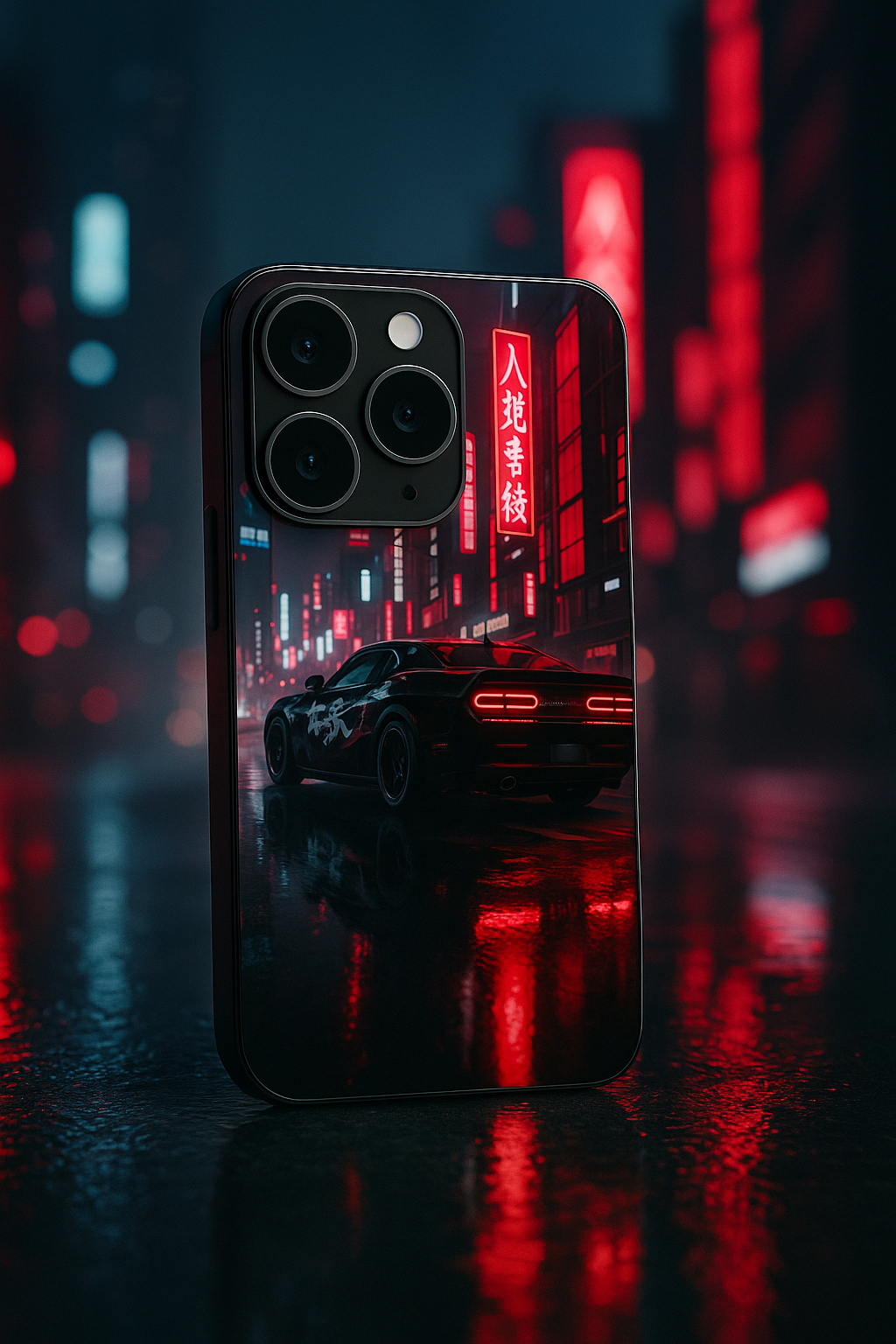 Tokyo Heart Premium Glass Back Cover For iPhone 11,12,13,14,15,16,17 Models The Case & Co