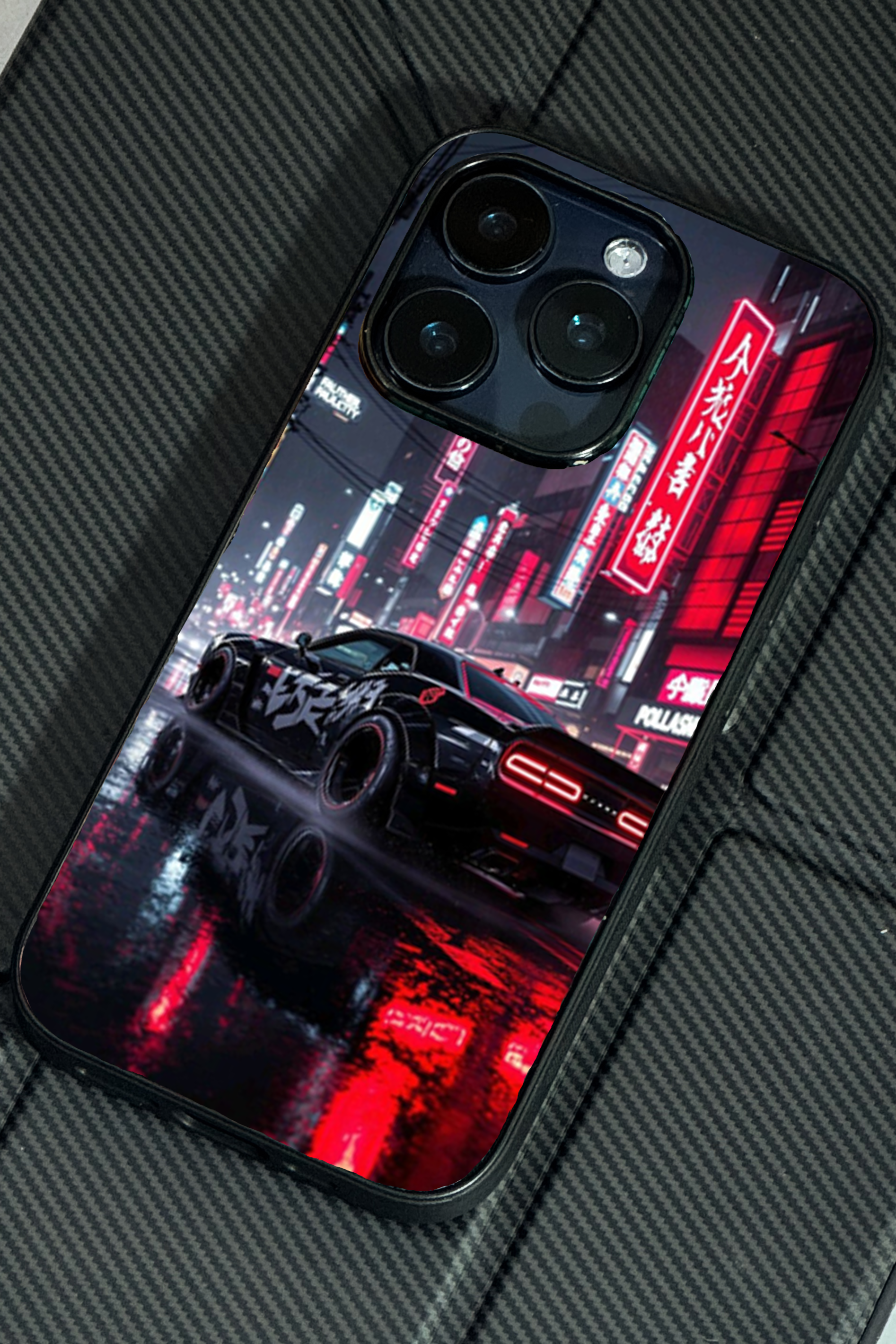 Tokyo Heart Premium Glass Back Cover For iPhone 11,12,13,14,15,16,17 Models The Case & Co