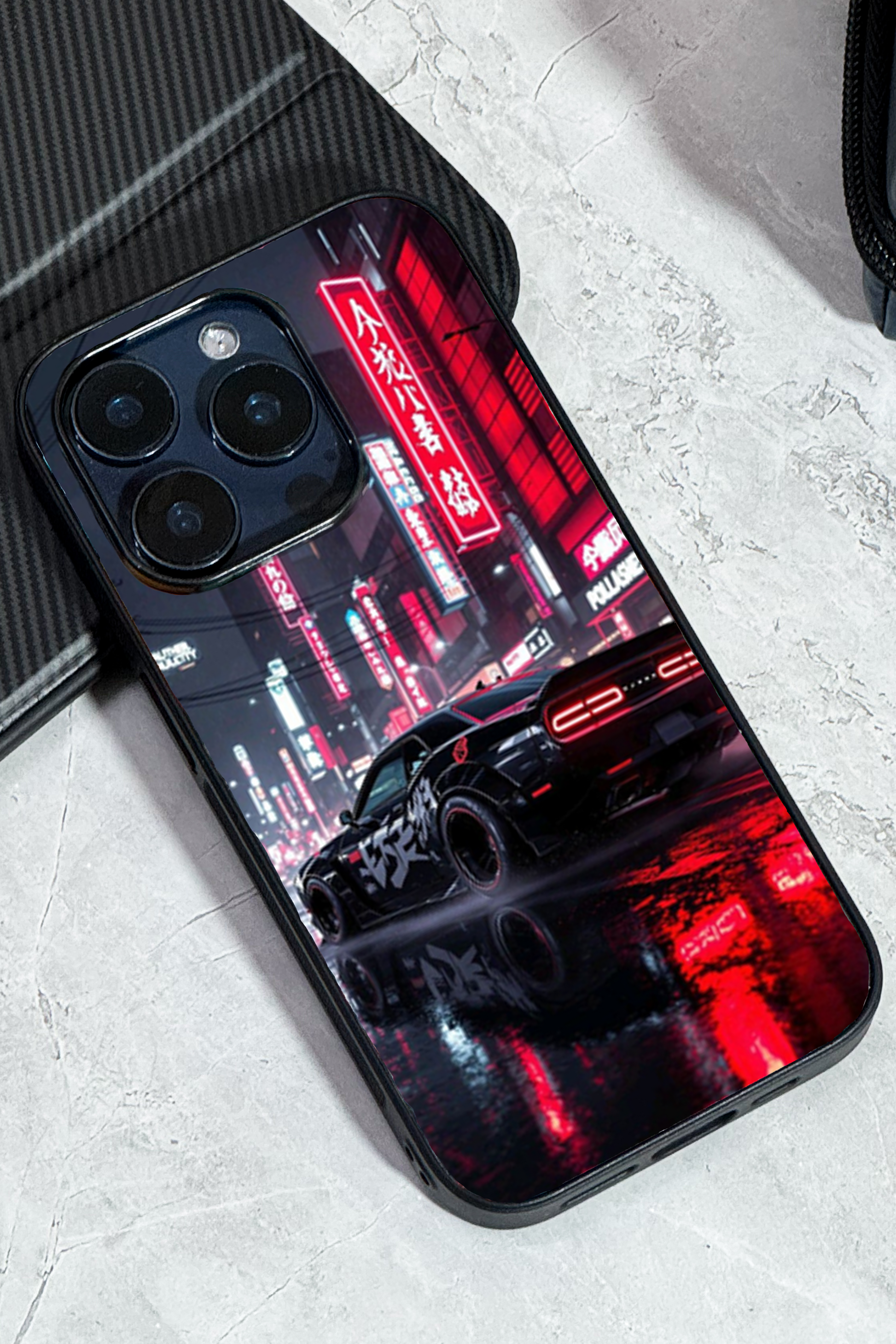 Tokyo Heart Premium Glass Back Cover For iPhone 11,12,13,14,15,16,17 Models The Case & Co