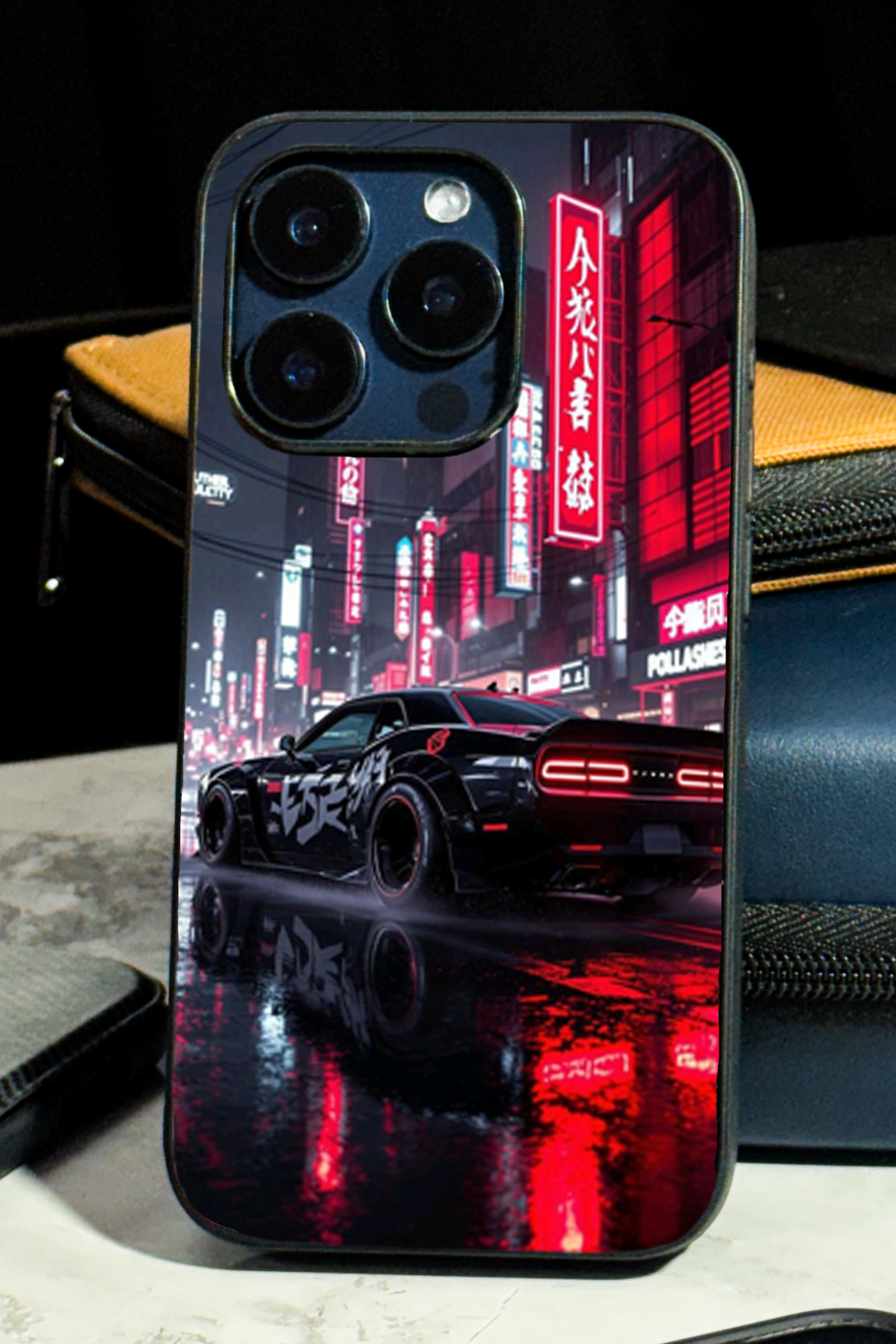 Tokyo Heart Premium Glass Back Cover For iPhone 11,12,13,14,15,16,17 Models The Case & Co